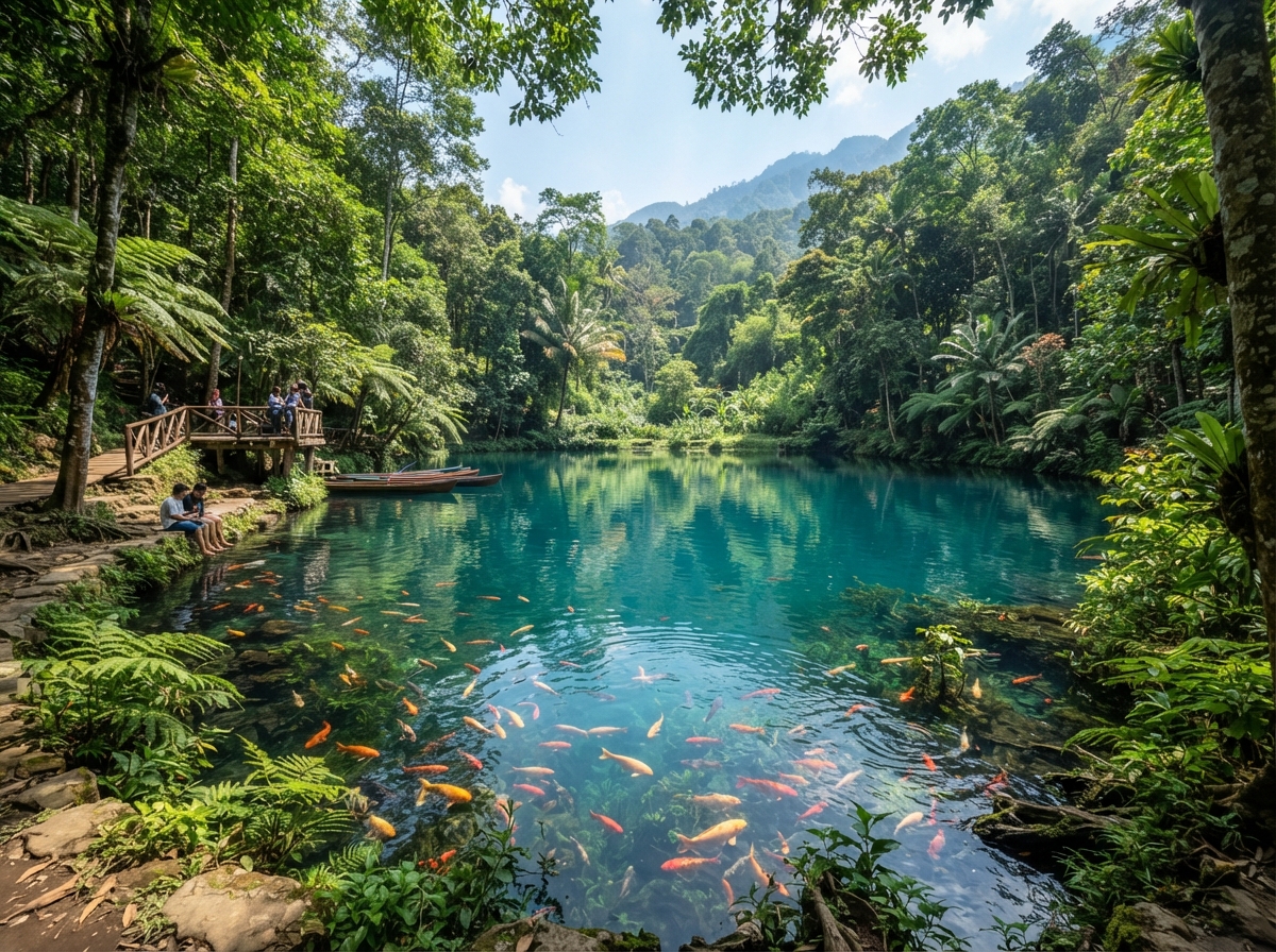 Telaga Biru Cicerem (Kabupaten Kuningan)