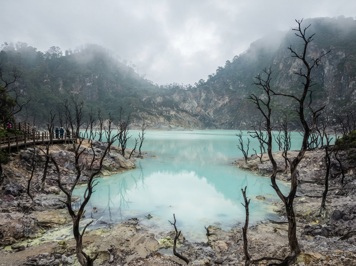 Kawah Putih Ciwidey (Kabupaten Bandung) Tourism
