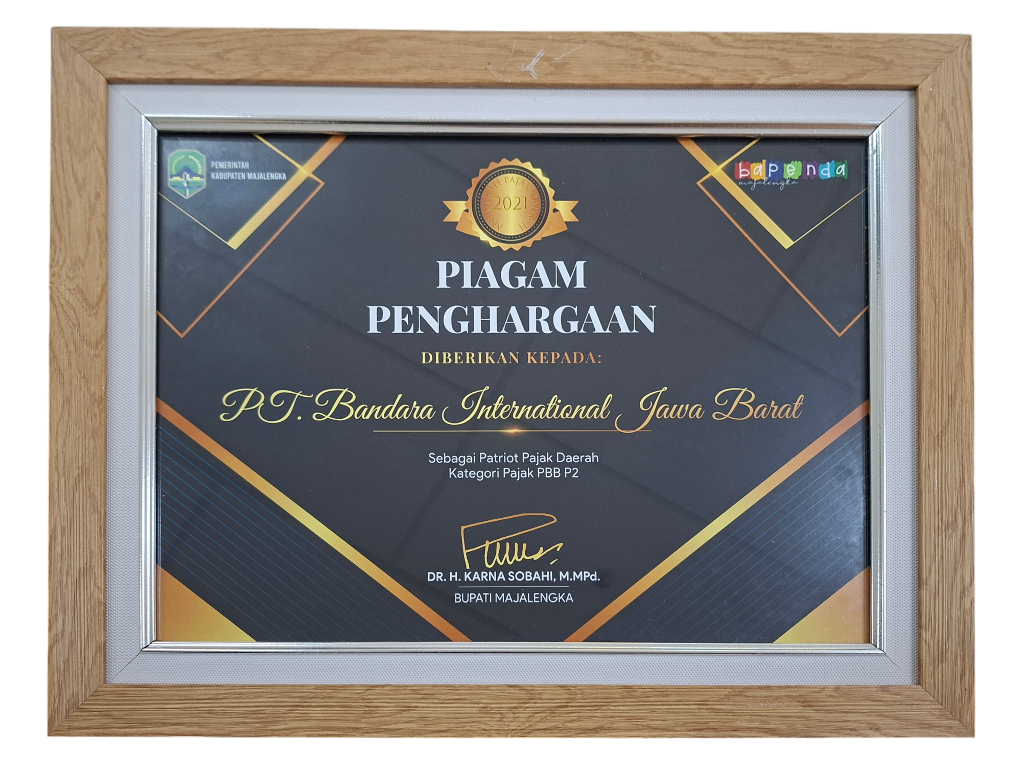Patriot Pajak Daerah Kategori Pajak PBB P2